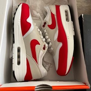 Air max 1 anniversary red …ua….